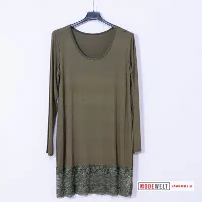 SpitzenLongshirt Clarissa Safari |Gr. UNI 40-46/48|, Anr.: 3812
