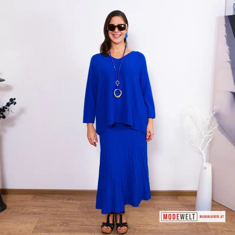 StrickZweiteiler Mara, Blue |Gr. UNI 36-48|, Anr.: 3843