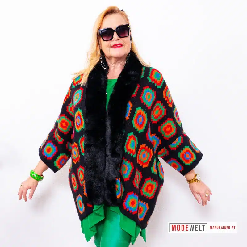PonchoWeste Lebenslust |Gr. UNI 38-48+|, Anr.: 3844
