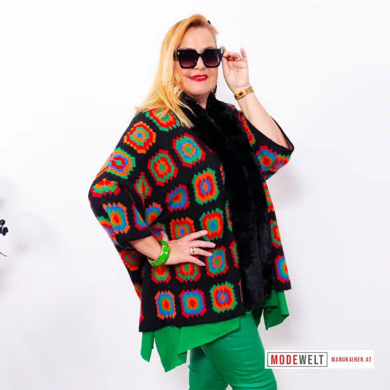 PonchoWeste Lebenslust |Gr. UNI 38-48+|, Anr.: 3844 – Bild 2
