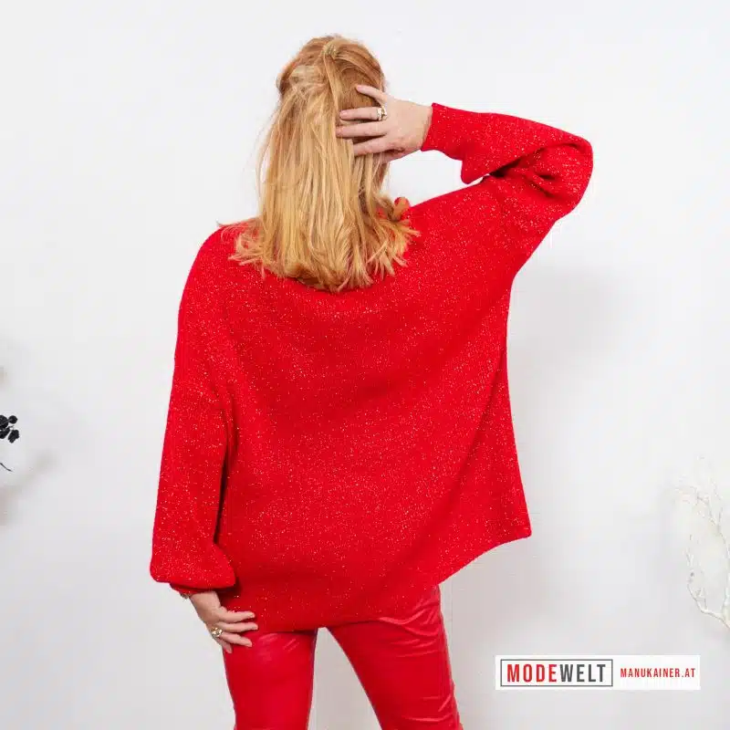 DesignPulli Queen Rosso |Gr. UNI 38-48+|, Anr.: 3850 – Bild 4