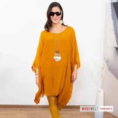 SeidenfeelTunika Dream Maisgelb|Gr. Uni 36-48+|, Anr.: 3865