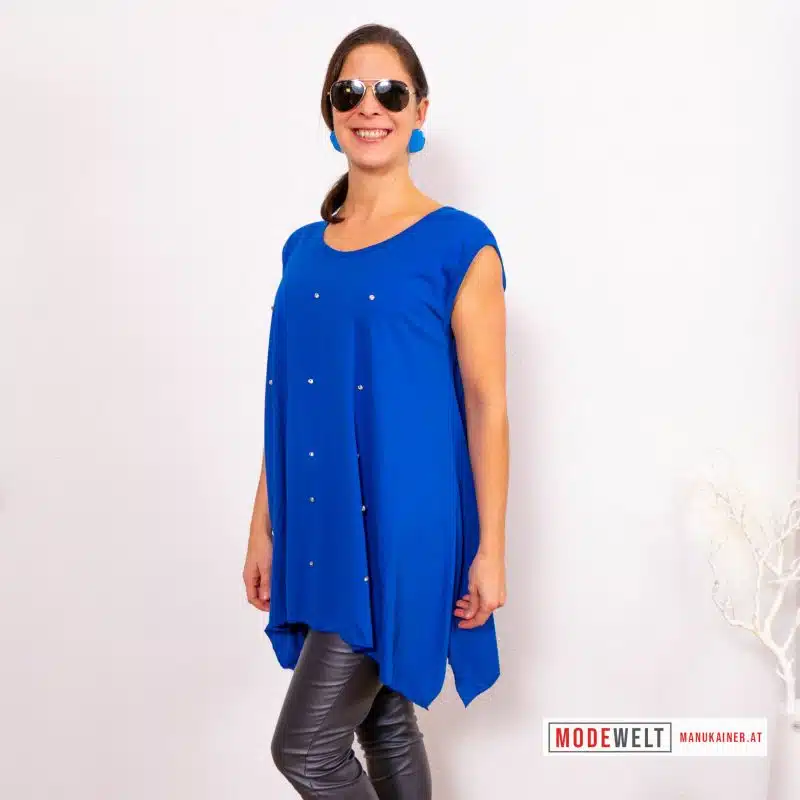 Sweety Shirt Happy Life, Blue |Gr. UNI 38-48|, Anr.: 3875 – Bild 3
