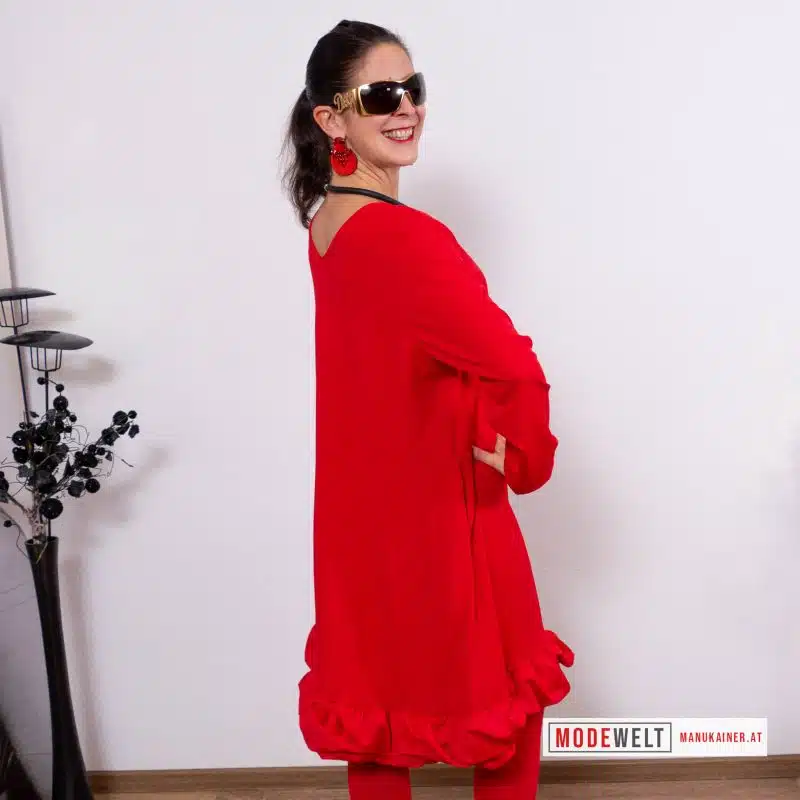 BallonTunika Rosso |Gr. UNI 38-46|, Anr.: 3892 – Bild 3