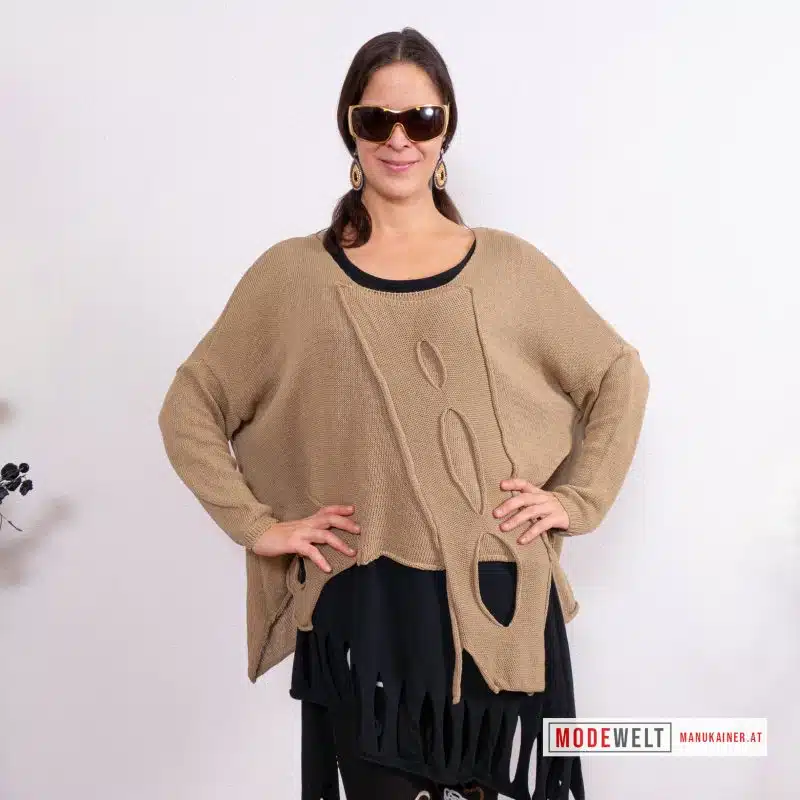 OverLookPulli Cassy, Braun |Gr. Uni 40-48+|, Anr.: 3898
