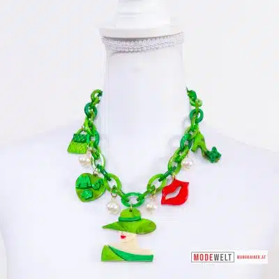 Designkette Pretty Lady Green kurz, Anr.: 3911