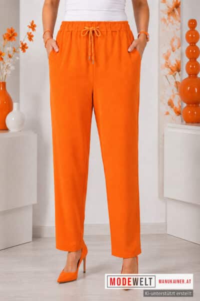 DesignHose Helena Orange |Gr. 38-48+|, Anr.: 3924
