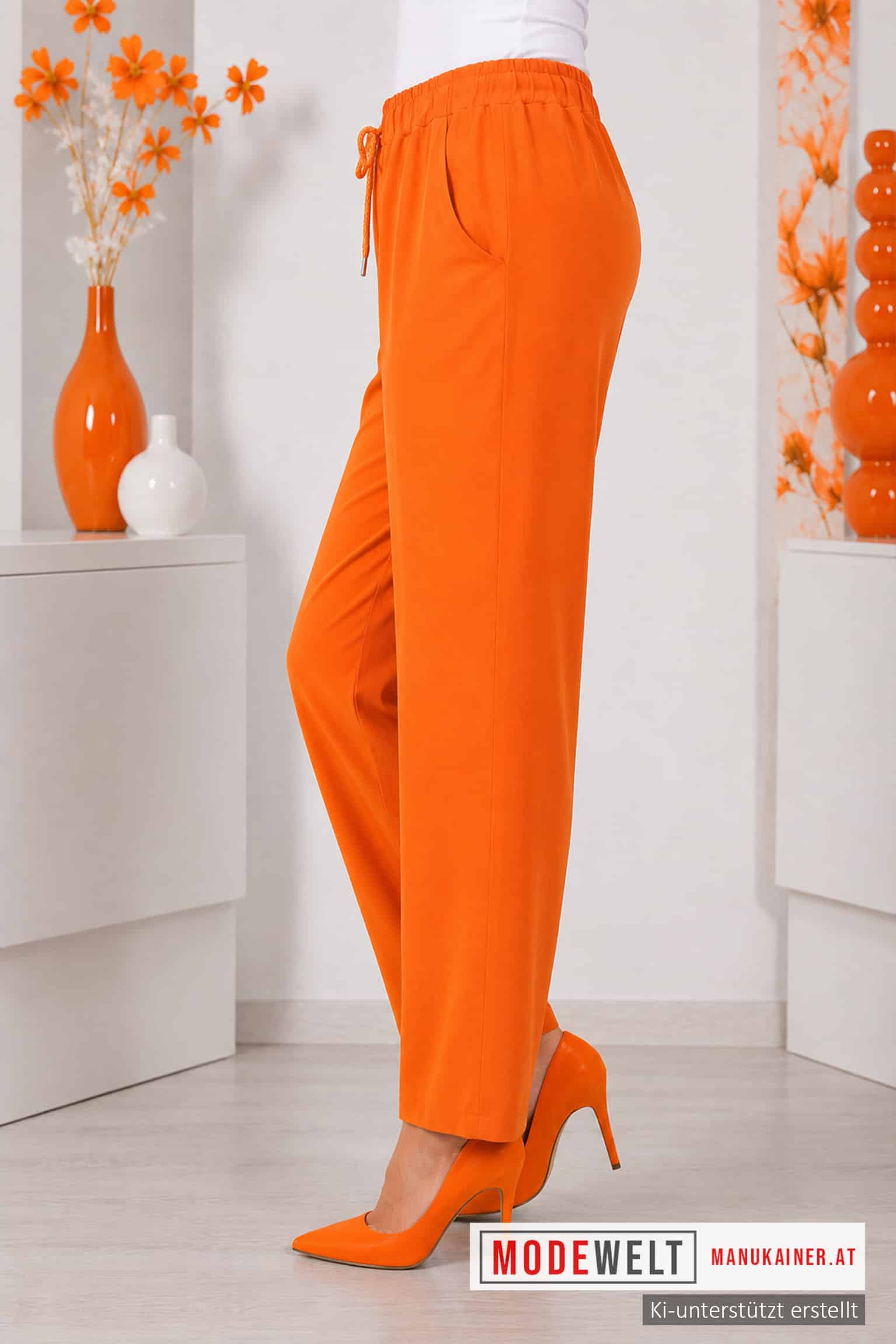 DesignHose Helena Orange |Gr. 38-48+|, Anr.: 3924 – Bild 2