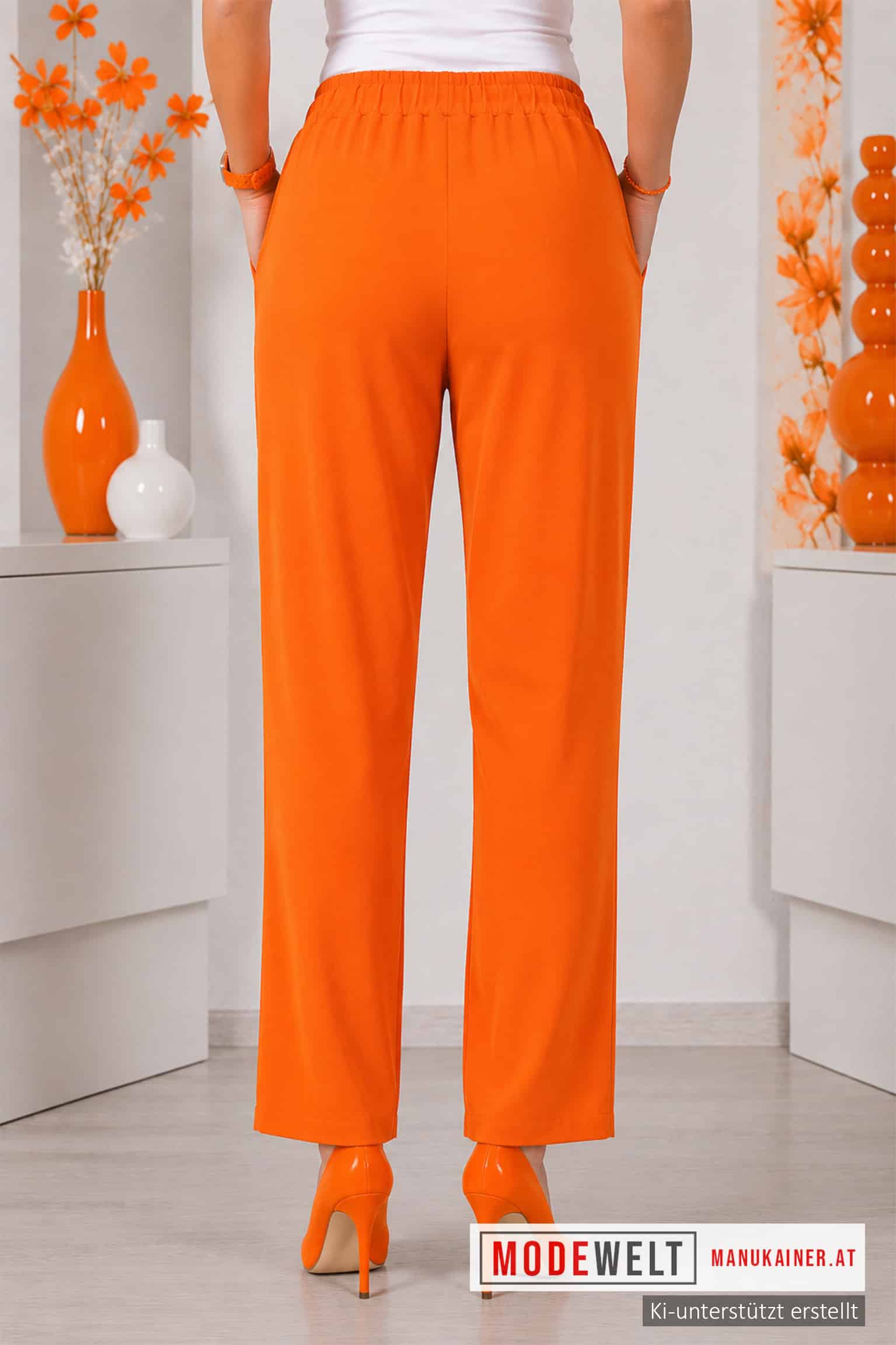 DesignHose Helena Orange |Gr. 38-48+|, Anr.: 3924 – Bild 3