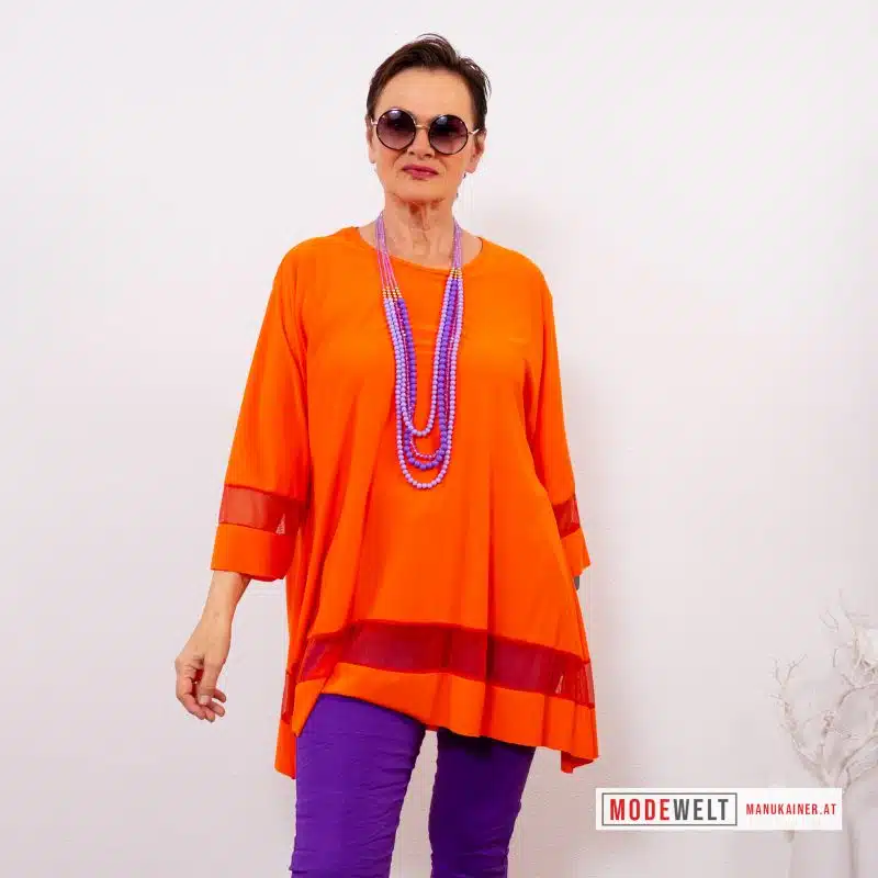 DesignShirt Sandria Mandarin |Gr. UNI 38-48|, Anr.: 3932