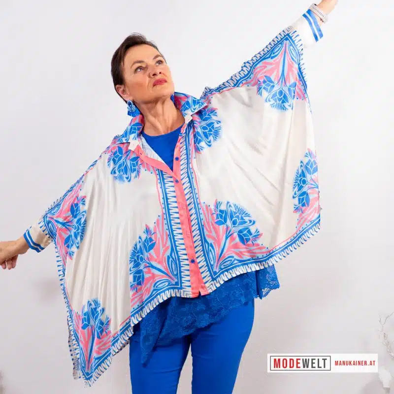 SeidenfeelTunika Bellissima Blue |Gr. UNI 36-48|, Anr.: 3935 – Bild 5