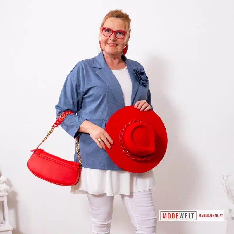 DesignBlazer Marina, JeansBlau|Gr. UNI 36-46|, Anr.: 3937 – Bild 3