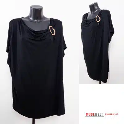 Edelshirt Eleganza Schwarz |Gr. UNI 40-48+|, Anr.: 3990
