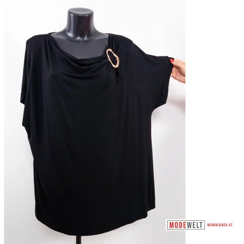 Edelshirt Eleganza Schwarz |Gr. UNI 40-48+|, Anr.: 3990 – Bild 2