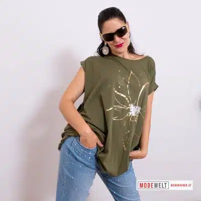 DesignShirt Golden Glamouretta Safari |Gr. UNI 38-48+|, Anr.: 3992
