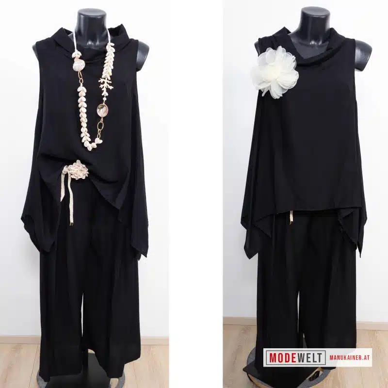 ShirtBluse Donna Black |Gr. UNI 36-44/46|, Anr.: 4004 – Bild 6