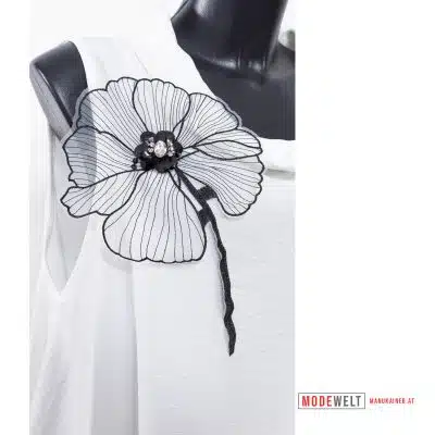 Ansteck- oder Aufnähblume Marilyn, Anr.: 4006