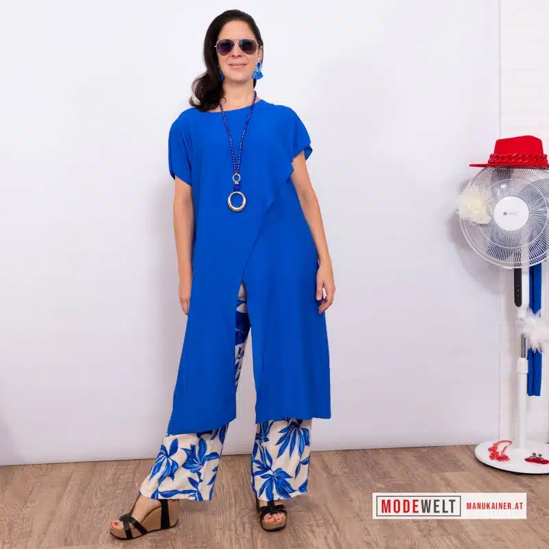 Overlay Shirt Mi Amore Azzurro |Gr. UNI 36-44|, Anr.: 4028 – Bild 2