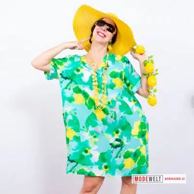 Sommerkleid La Dolce Vita, Grün |Gr. UNI 38-48|, Anr.: 4033