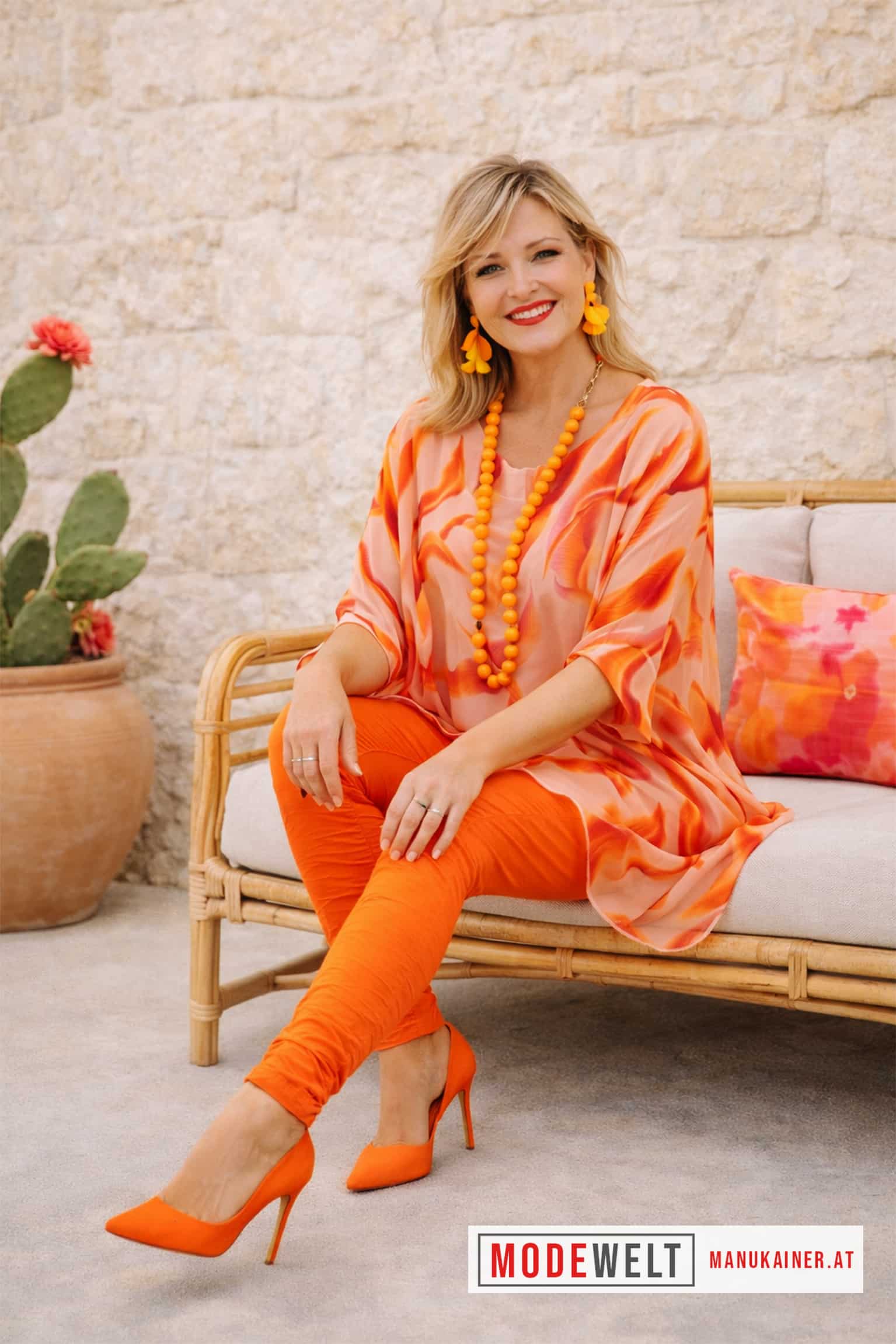 SeidenfeelTunika Sunset Flow |Gr. UNI 40-48+|, Anr.: 4231 – Bild 9