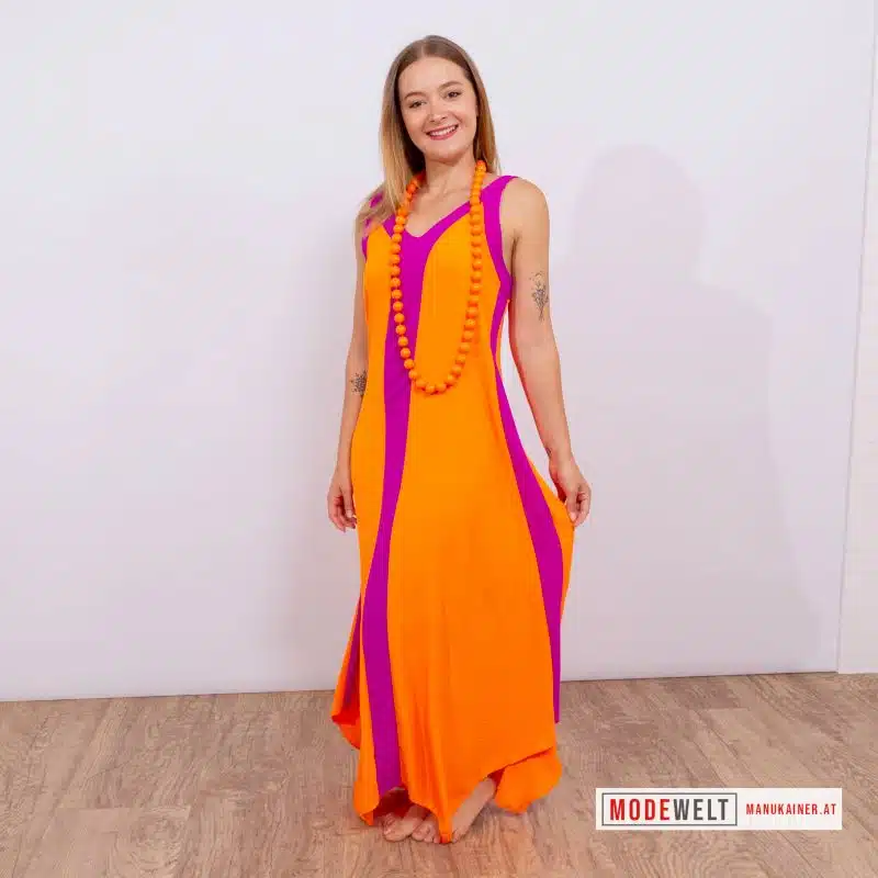 LongKleid Bella Beauty Mandarin |Gr. UNI 34-38|, Anr.: 4062 – Bild 2