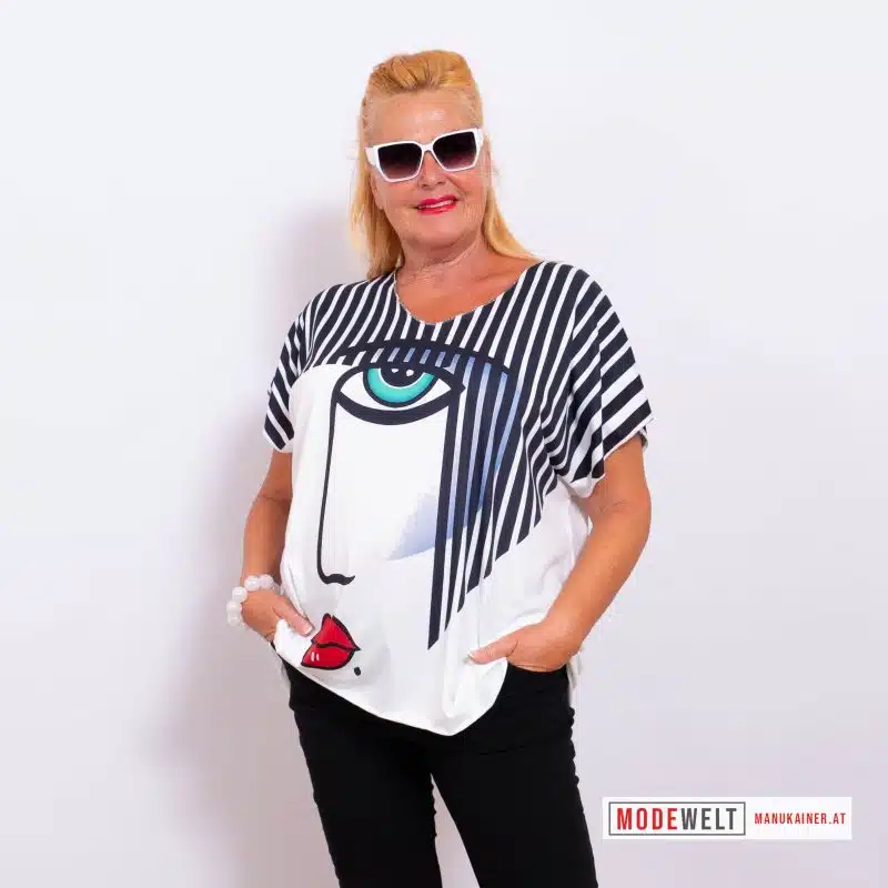 Sommershirt-Pulli Crazy Italian |Gr. UNI 38-48|, Anr.: 4079 – Bild 3