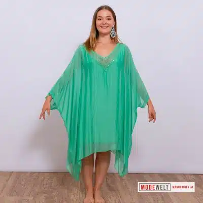 Seidenfeel Tunika Ibiza Brilliant Green |Gr. UNI 40-48|, Anr.: 4081
