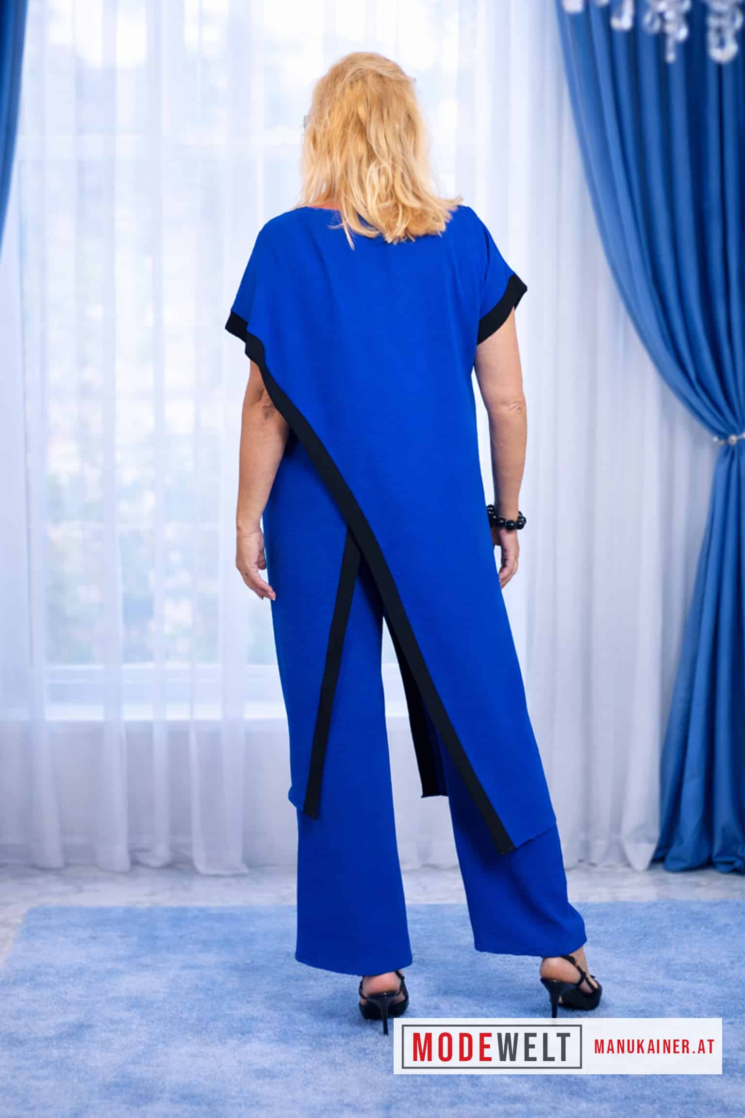 Mi Amore "La Donna" Overlayshirt Blitzblau |Gr. UNI 36-46|, Anr.: 4086 – Bild 3