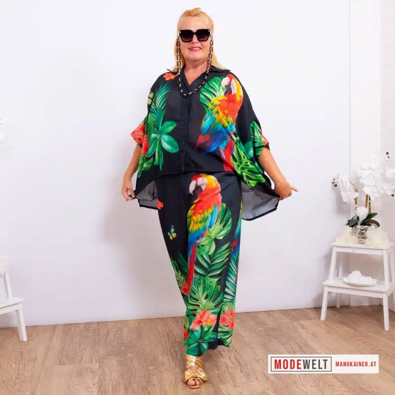 Fashion TrendBluse Papageno Paradise |Gr. UNI 36-48+|, Anr.: 4114 – Bild 4