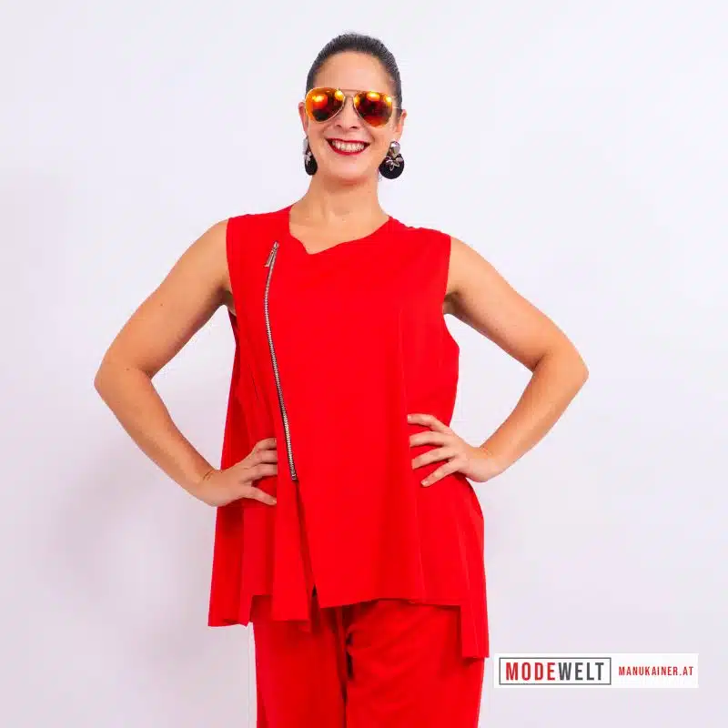 Ärmelloses Blouson Amira Rosso |Gr. UNI 36-46|, Anr.: 4124 – Bild 2