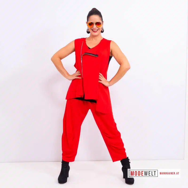 Ärmelloses Blouson Amira Rosso |Gr. UNI 36-46|, Anr.: 4124 – Bild 4