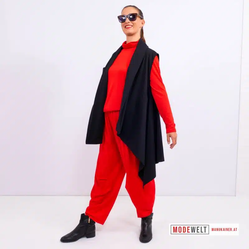 Asymmetrischer Blouson-Blazer Gina |Gr. UNI 36-48|, Anr.: 4126 – Bild 5