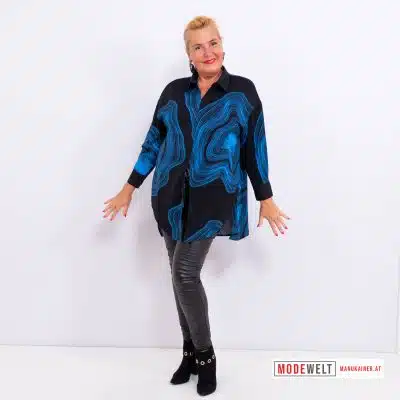 BlusenTunika Blue Wave |Gr. UNI 38-48|, Anr.: 4134