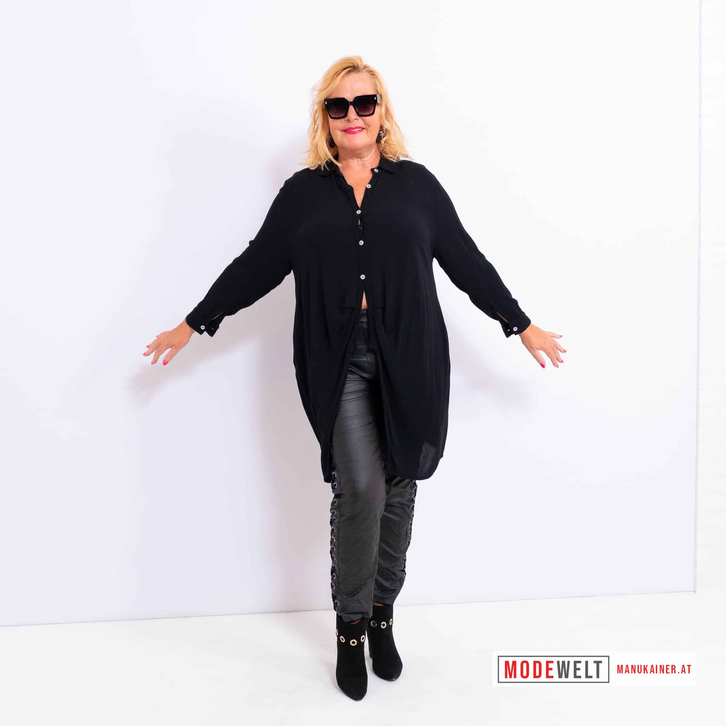 TunikaBluse Crepe Flow |Gr. UNI 36-48|, Anr.: 4138