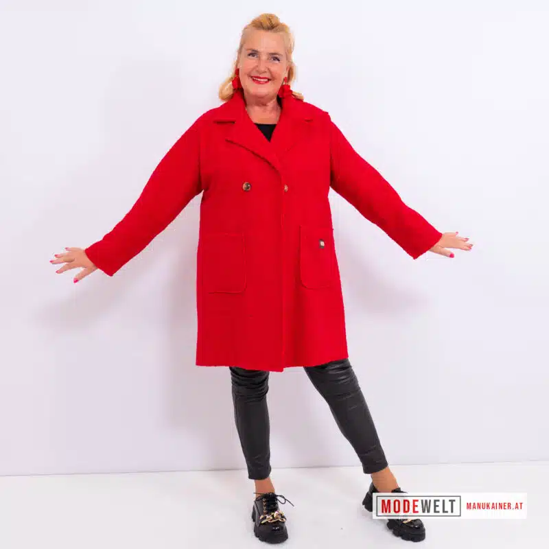Boucle Jacke Rosso |Gr. UNI 40-48|, Anr.: 4140 – Bild 2