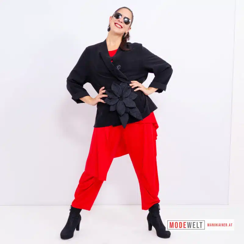 Blazerjacke Flower Statement |Gr. UNI 36-46|, Anr.: 4145 – Bild 3