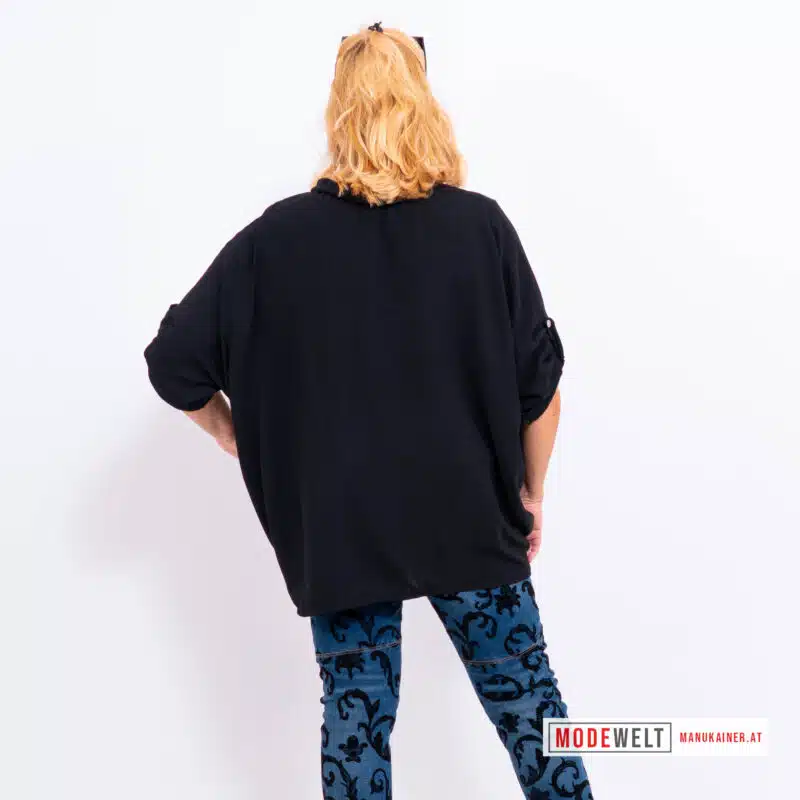 Blusenshirt Black Twist  |Gr. UNI 38-48+|, Anr.: 4149 – Bild 4
