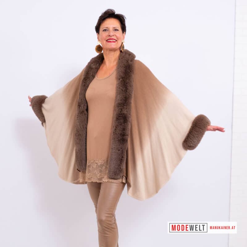 Poncho Cozy Elegance |Gr. UNI 36-48+|, Anr.: 4160 – Bild 2