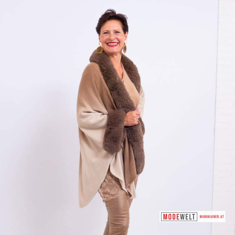 Poncho Cozy Elegance |Gr. UNI 36-48+|, Anr.: 4160 – Bild 3