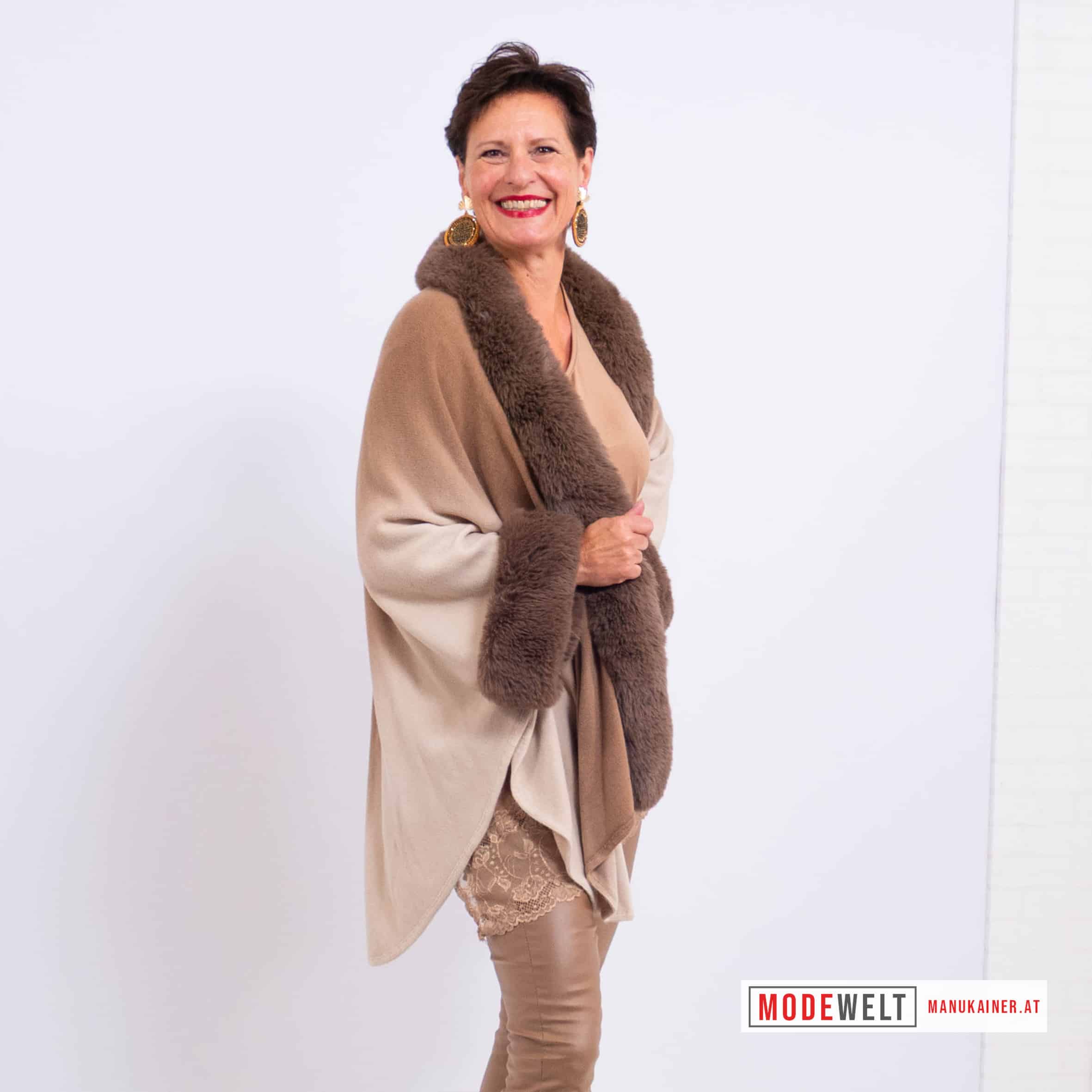 Poncho Cozy Elegance |Gr. UNI 36-48+|, Anr.: 4160 – Bild 3