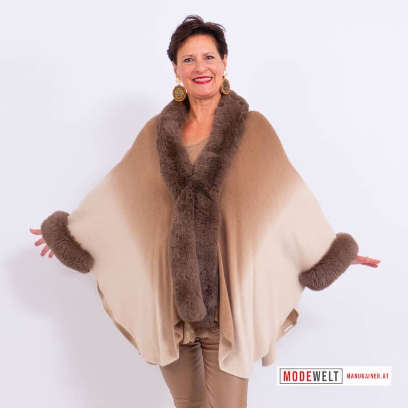 Poncho Cozy Elegance |Gr. UNI 36-48+|, Anr.: 4160 – Bild 4