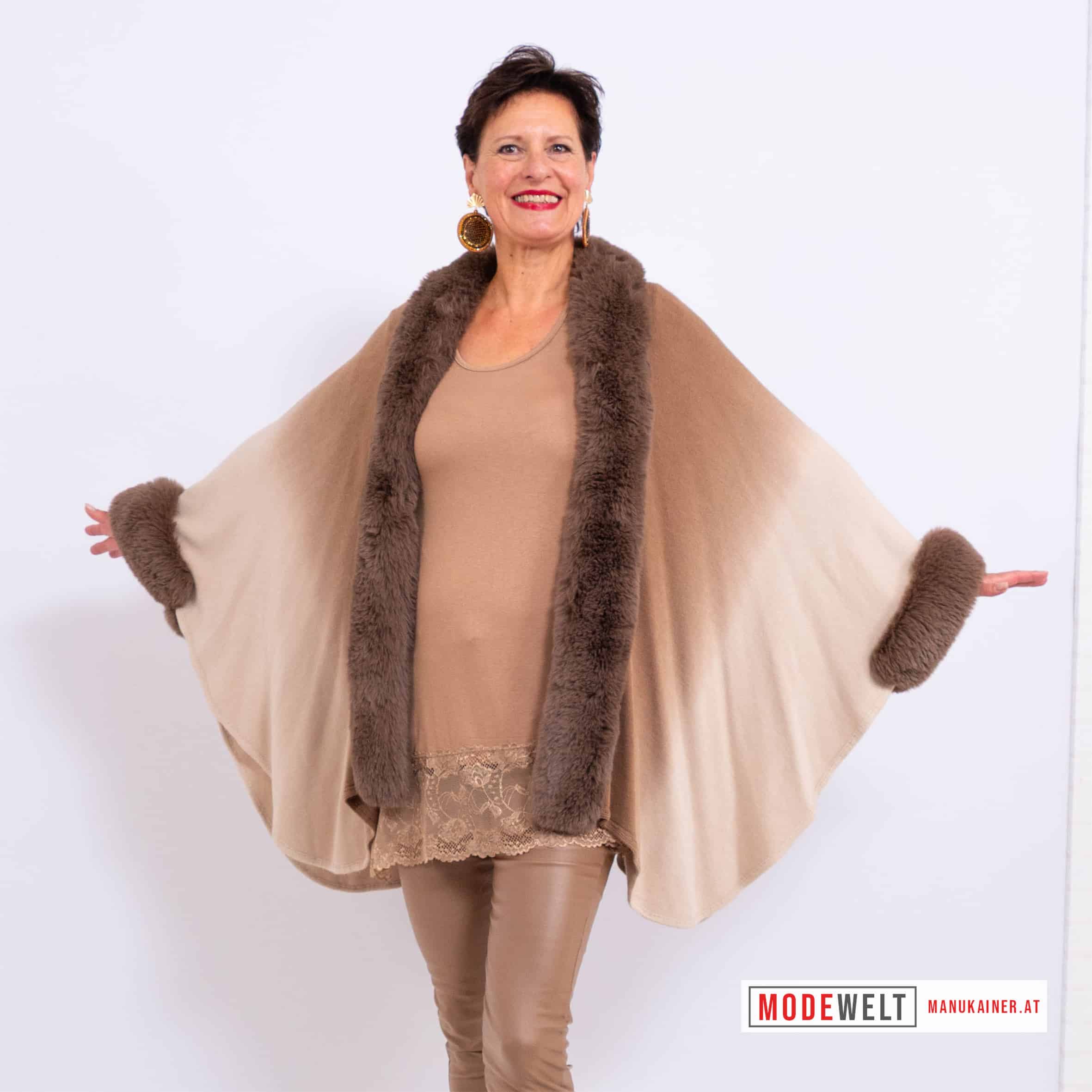 Poncho Cozy Elegance |Gr. UNI 36-48+|, Anr.: 4160 – Bild 6