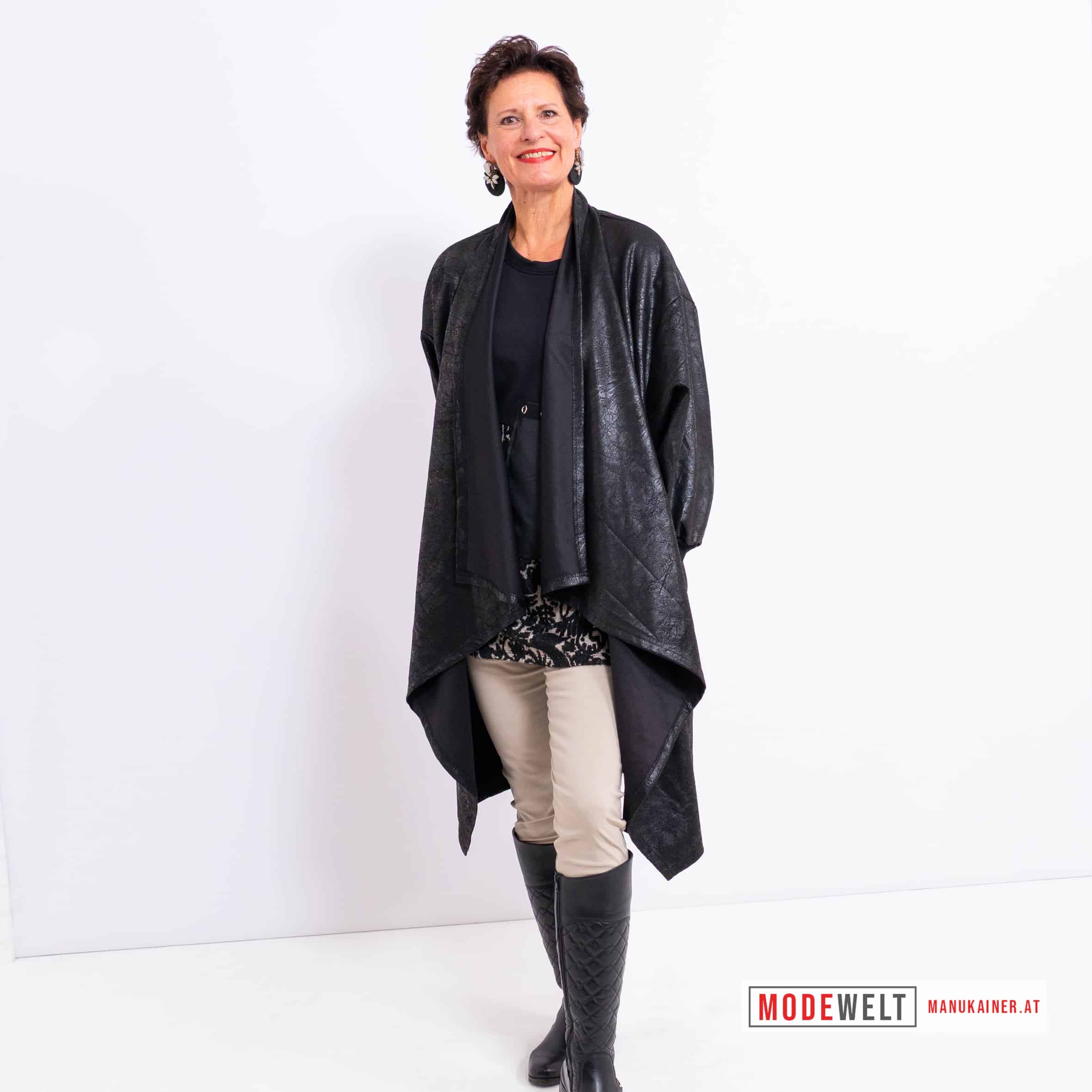 Kunstledermantel Contessa |Gr. UNI 38-48+|, Anr.: 4162 – Bild 2