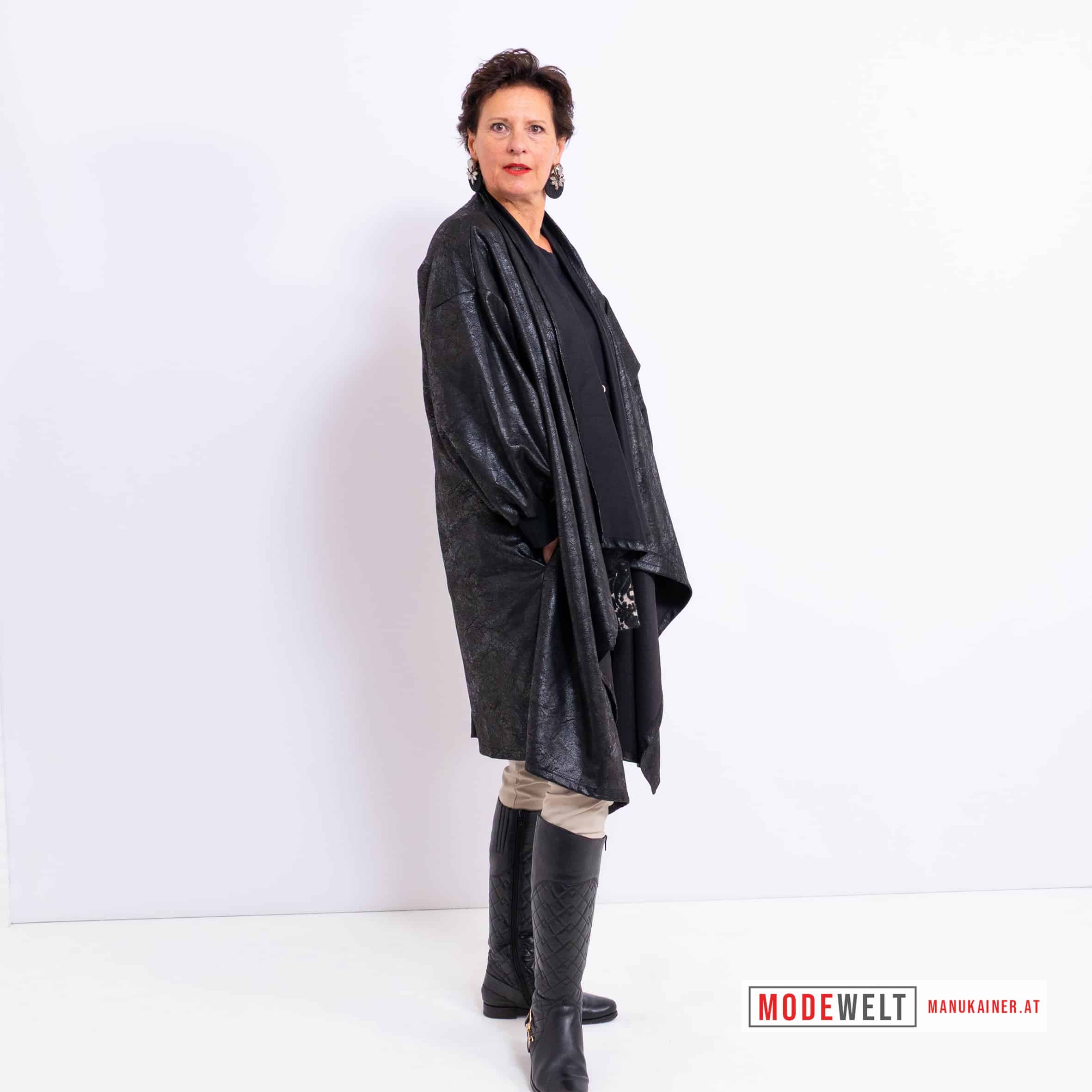 Kunstledermantel Contessa |Gr. UNI 38-48+|, Anr.: 4162 – Bild 5