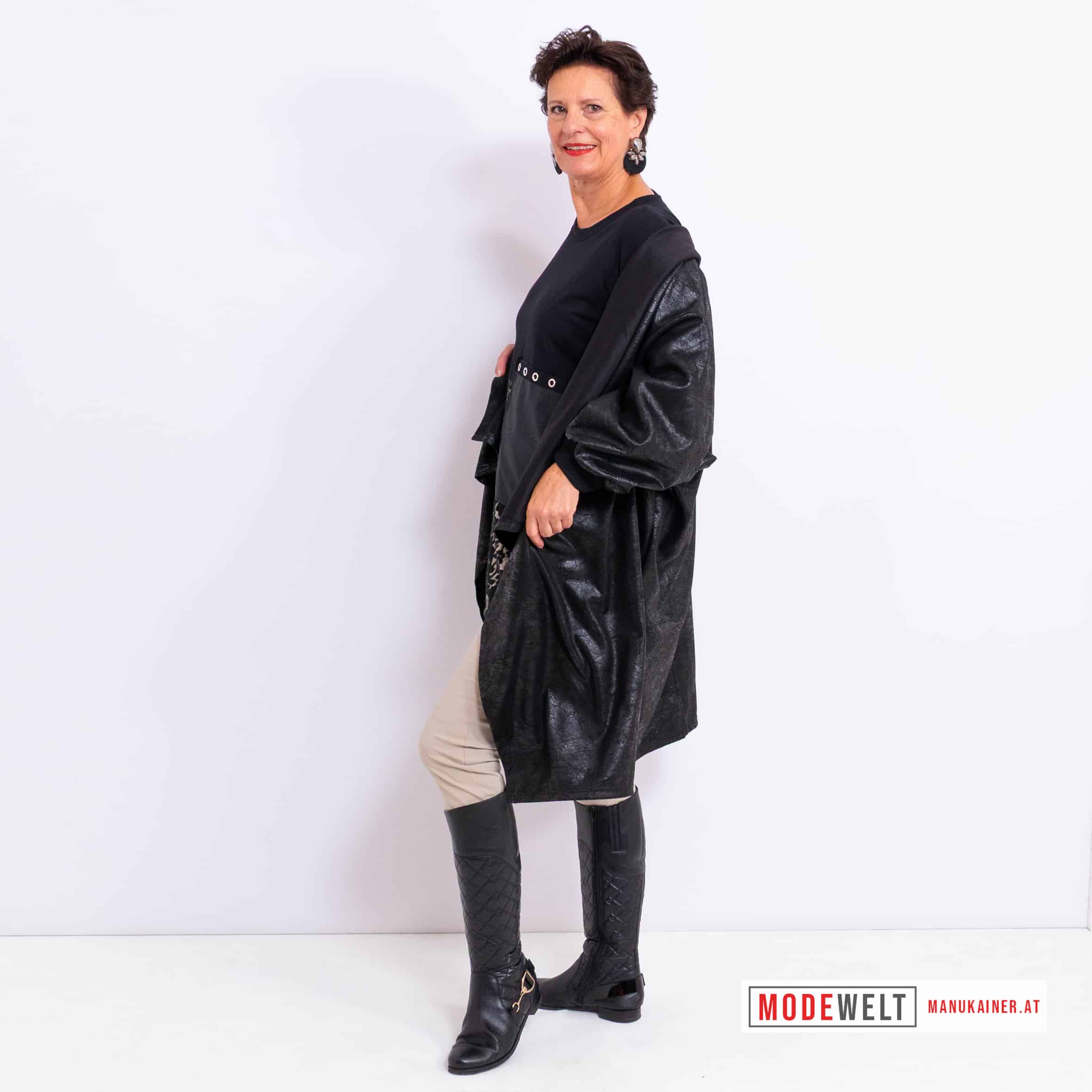 Kunstledermantel Contessa |Gr. UNI 38-48+|, Anr.: 4162 – Bild 7
