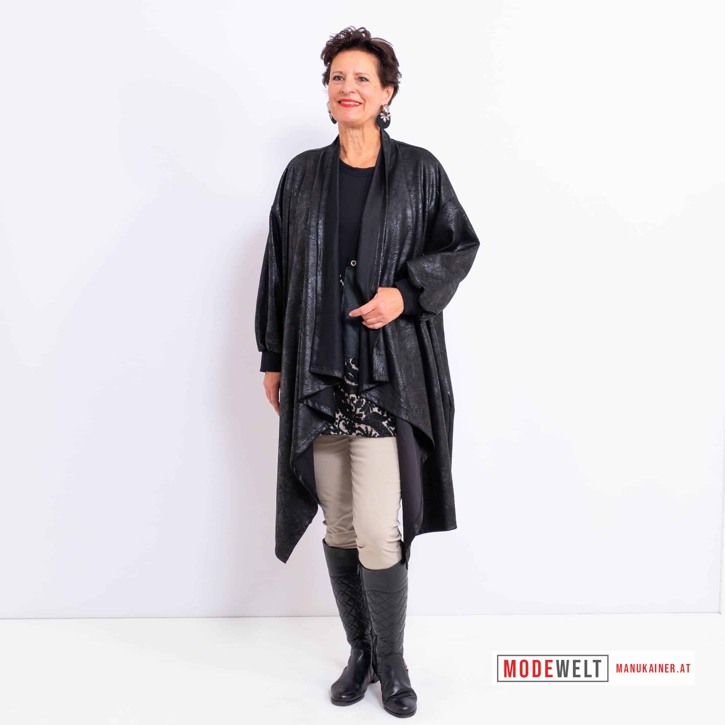 Kunstledermantel Contessa |Gr. UNI 38-48+|, Anr.: 4162 – Bild 8