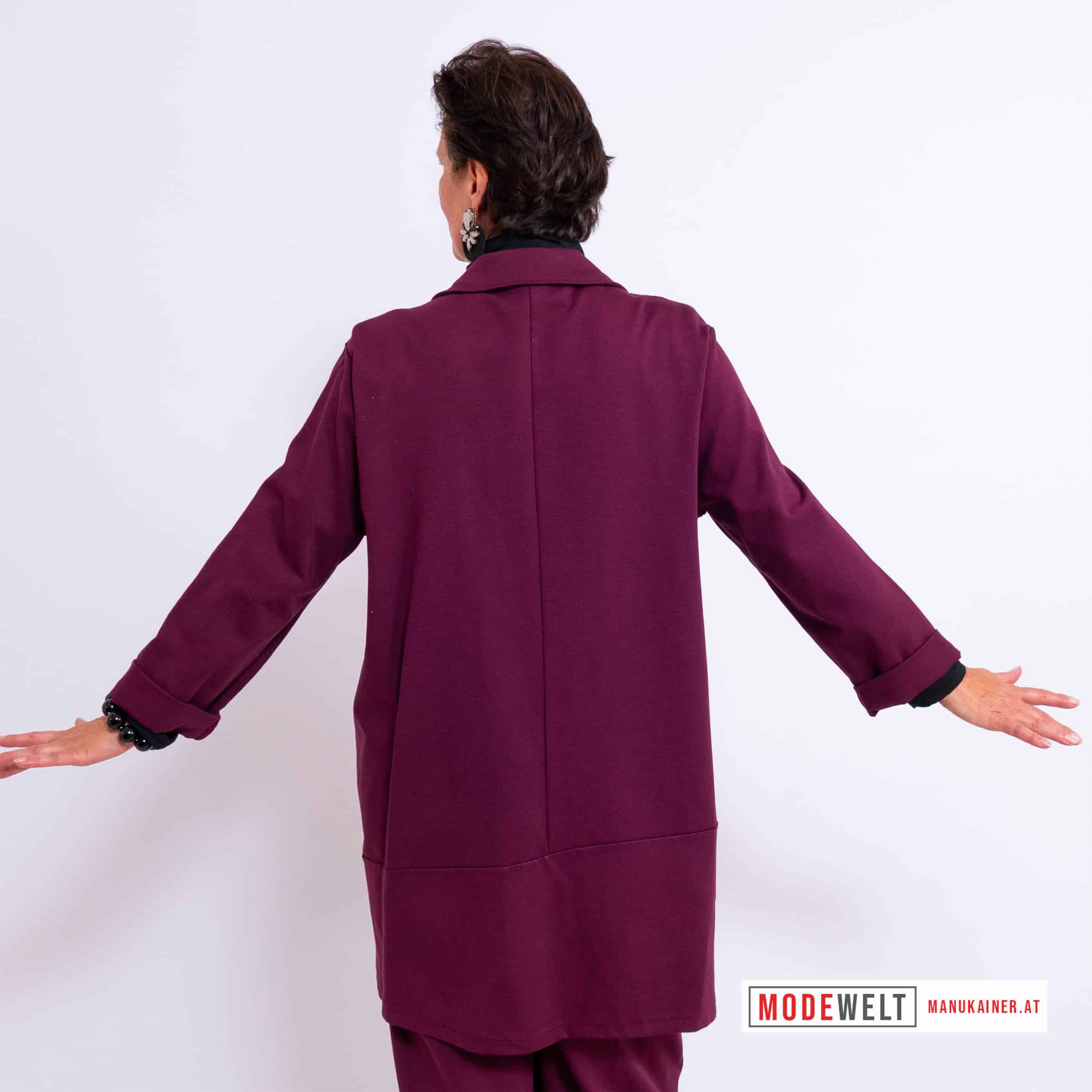 BlazerJacke Business Chic Bordeaux |Gr. UNI 38-44/46|, Anr.: 4176 – Bild 5