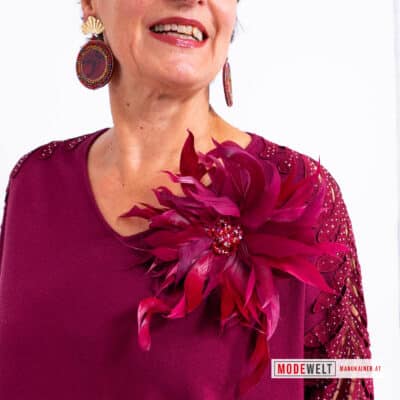 Federanstecker Flora Bordeaux, Anr.: 4182