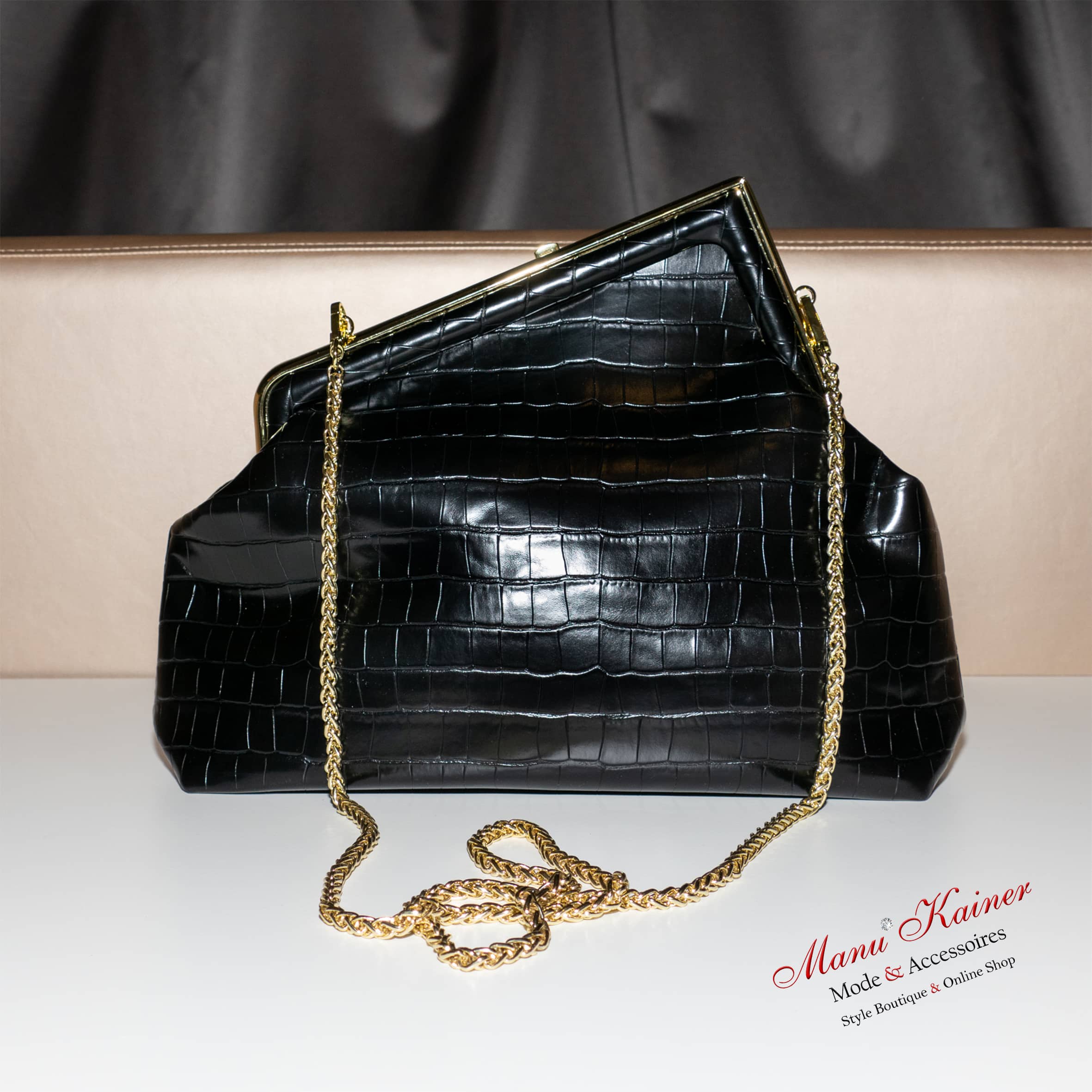 BAG NOIR ASYMÉTRIQUE, Anr.: 4183