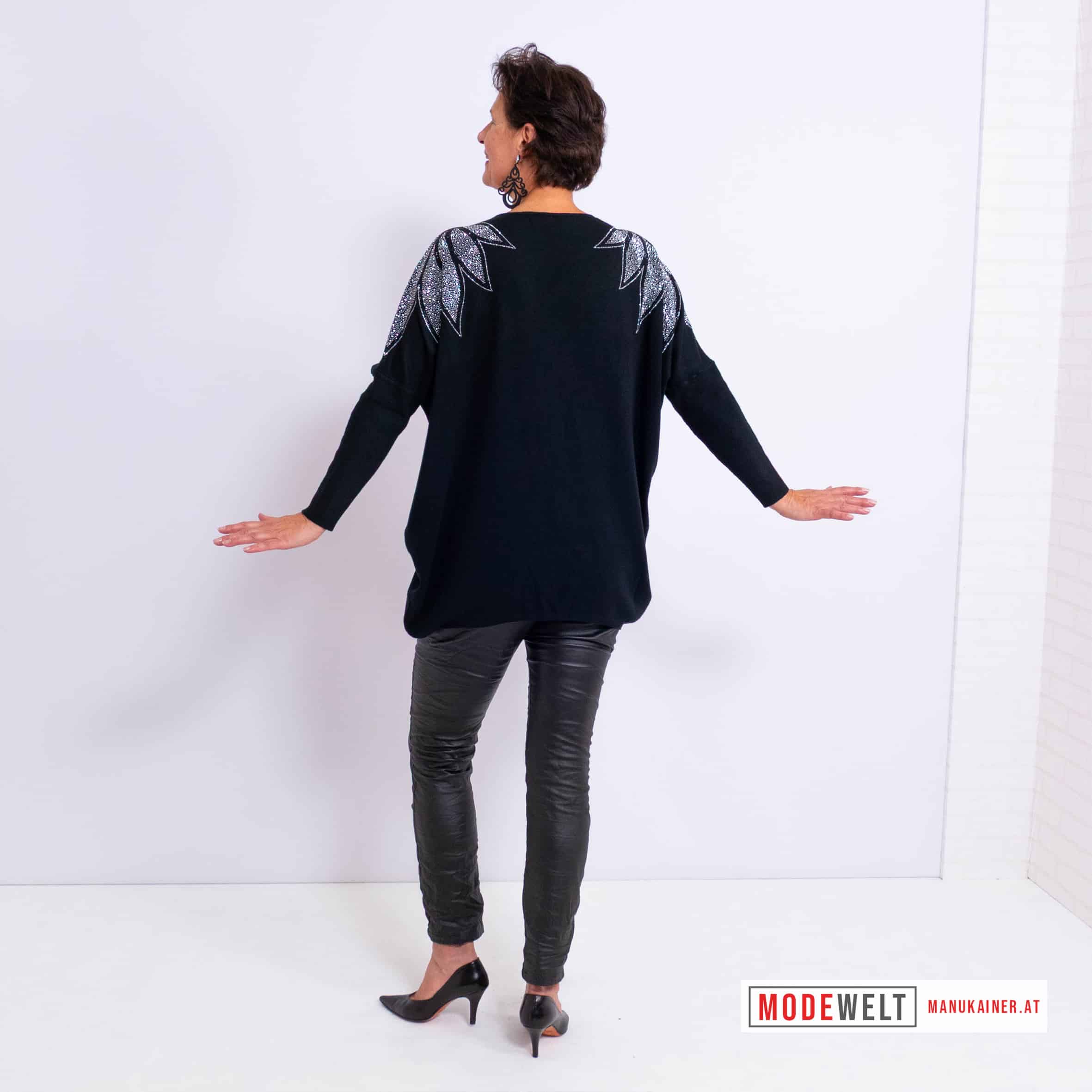 Glitter Pulli Glamour Royal |Gr. UNI 38-48|, Anr.: 4184 – Bild 4